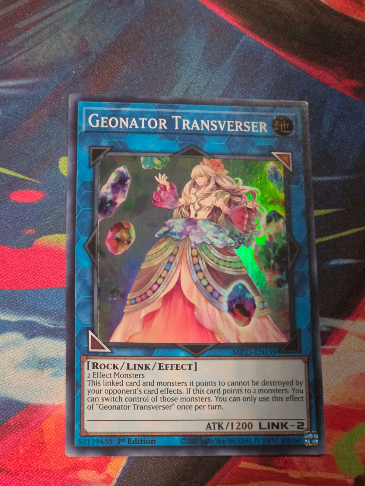 Geonator Transverser Super Rare 2021 Tin of Ancient Battles MP21-EN199 1st Edition LP Yu-Gi-Oh!