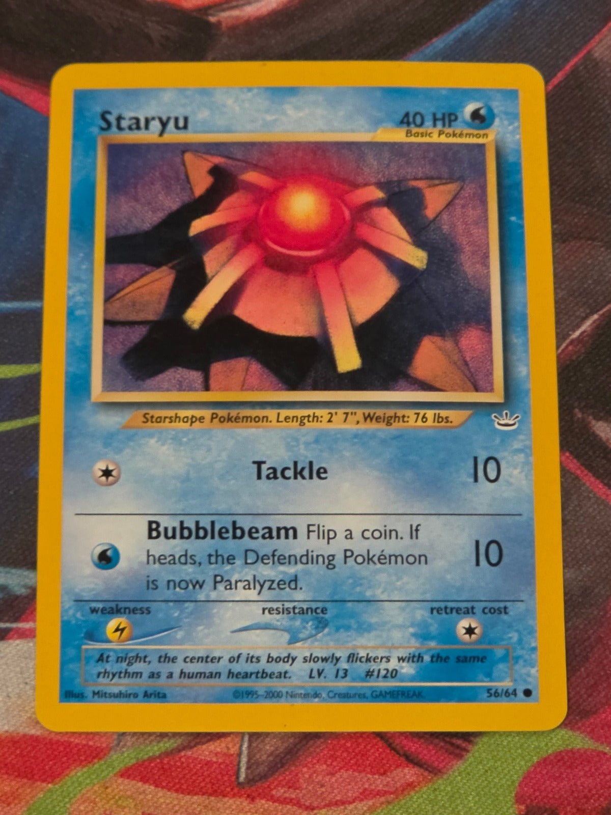 Staryu - 56/64 - Neo Revelation - Common - Unlimited - LP Pokemon