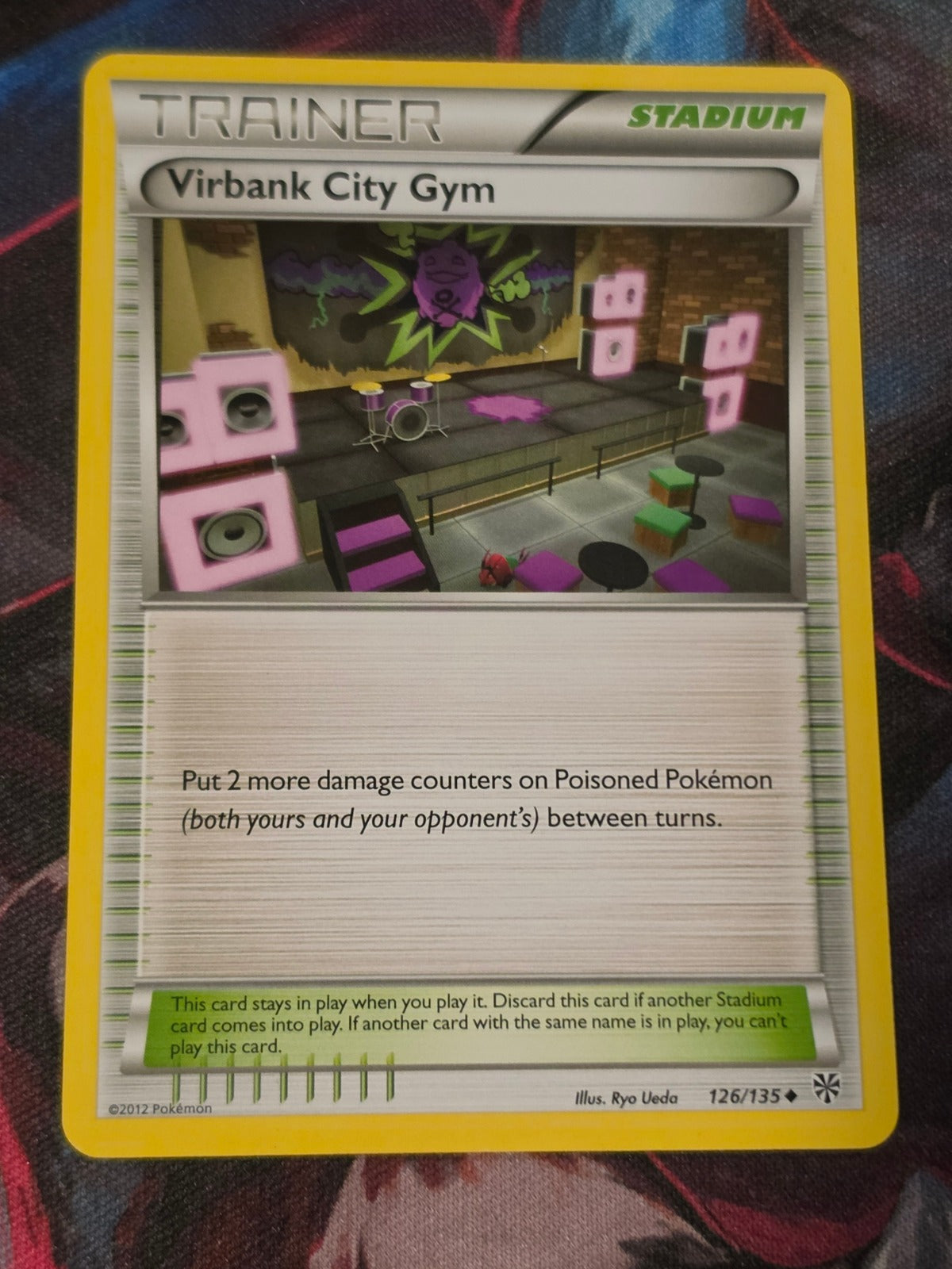 Virbank City Gym - 126/135 - Plasma Storm - Uncommon - NM - Pokemon