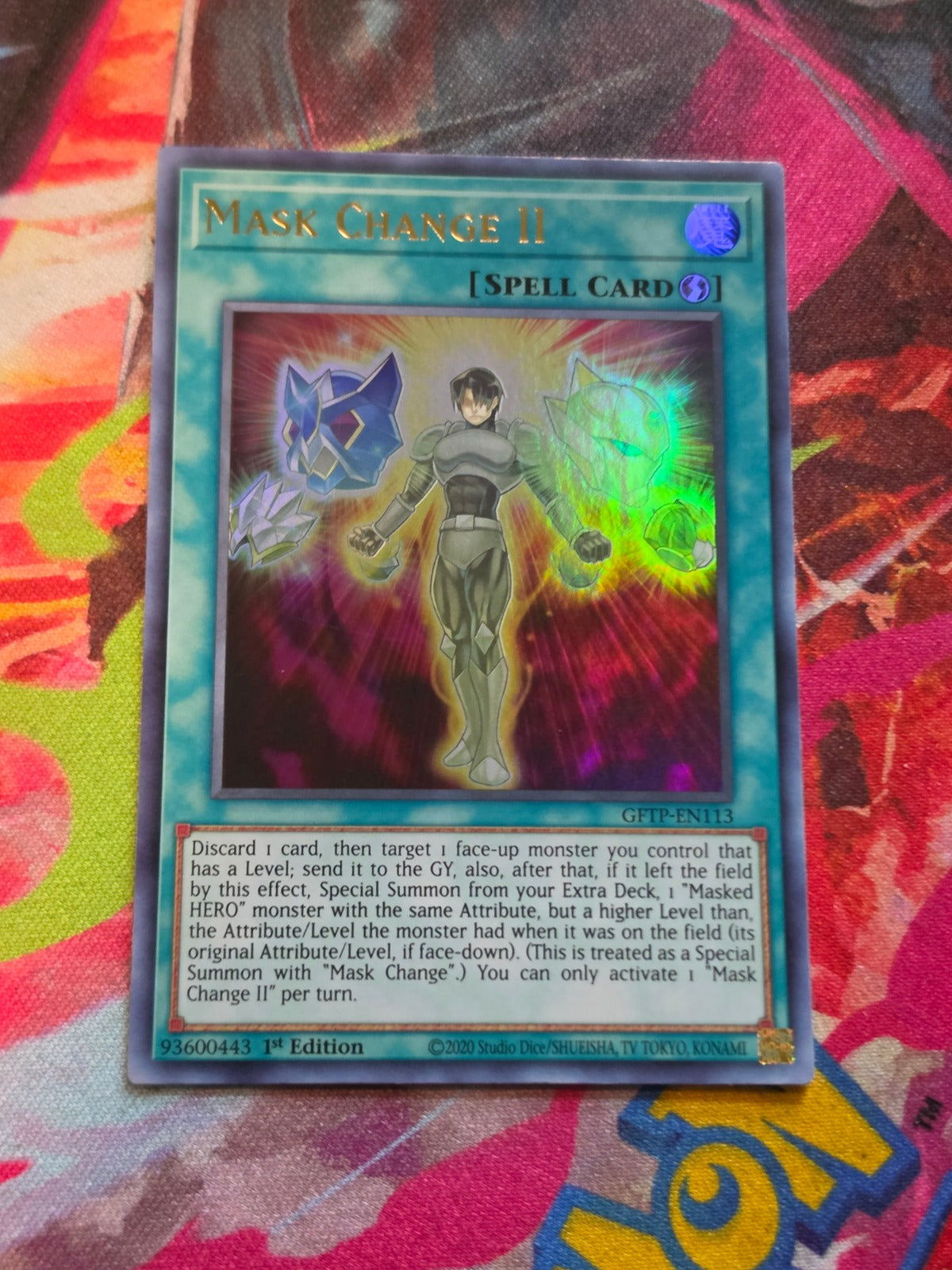 Mask Change II Ultra Rare Ghosts From the Past GFTP-EN113 1st Edition NM Yu-Gi-Oh!