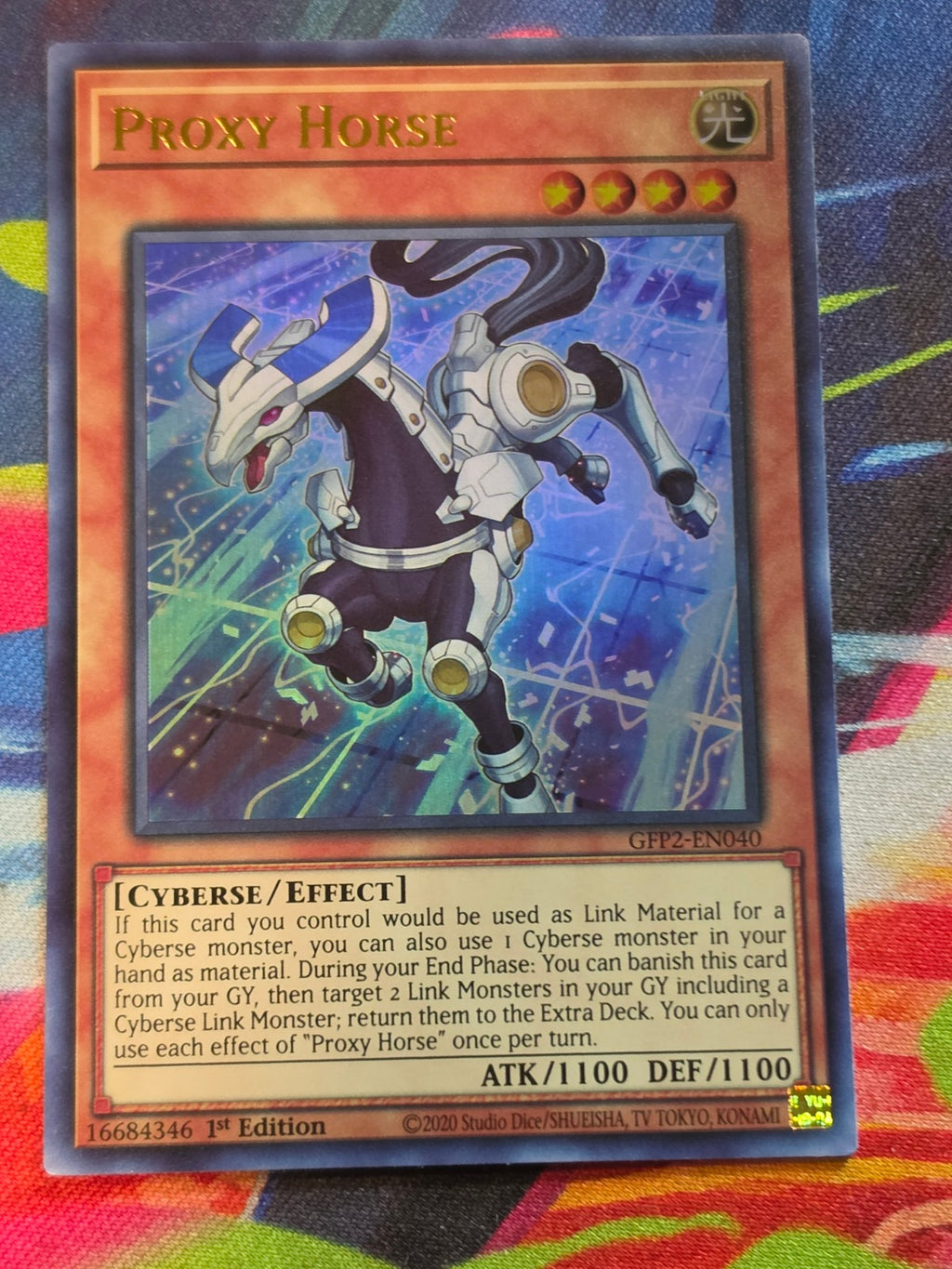 Proxy Horse Ultra Rare Ghosts From the Past: The 2nd Haunting GFP2-EN040 LP