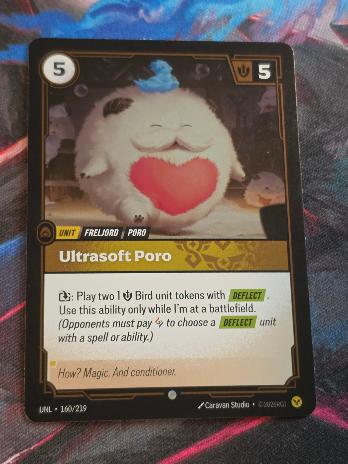 Ultrasoft Poro - 160/219 - Unleashed - Common - NM