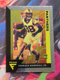 Terrace Marshall Jr. 2021 Panini Chronicles - Flux Rookies FX-16 NM Football