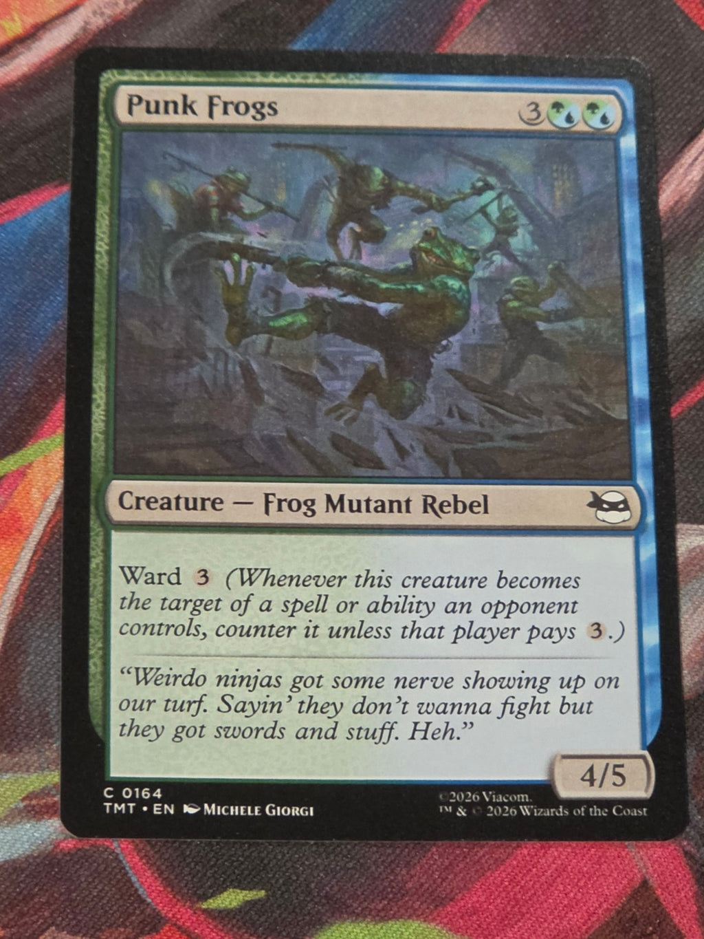 Punk Frogs - 164 - Teenage Mutant Ninja Turtles - C - NM MTG