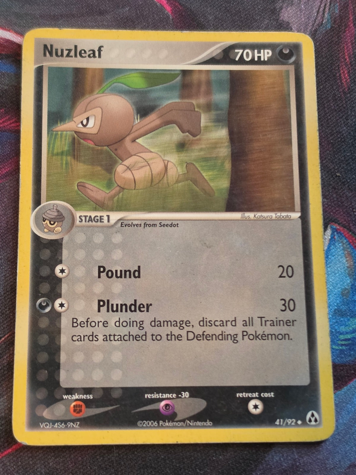 Nuzleaf - 41/92 - EX Legend Maker - Uncommon - MP - Pokemon