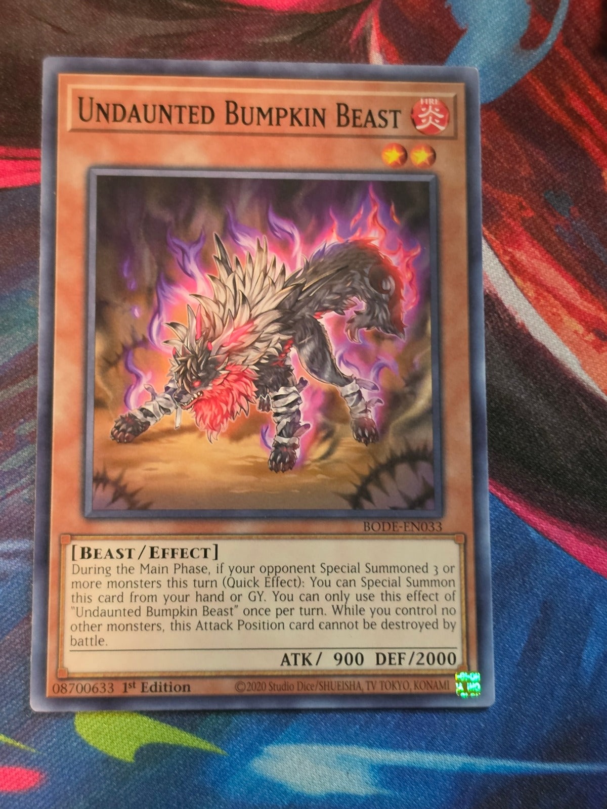 Undaunted Bumpkin Beast Common Burst of Destiny BODE-EN033 LP