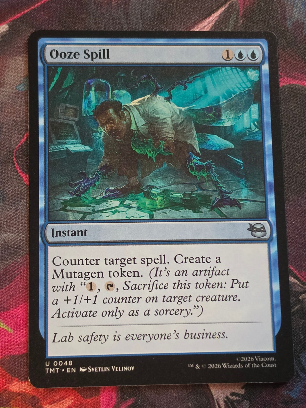 Ooze Spill - 48 - Teenage Mutant Ninja Turtles - U - NM MTG