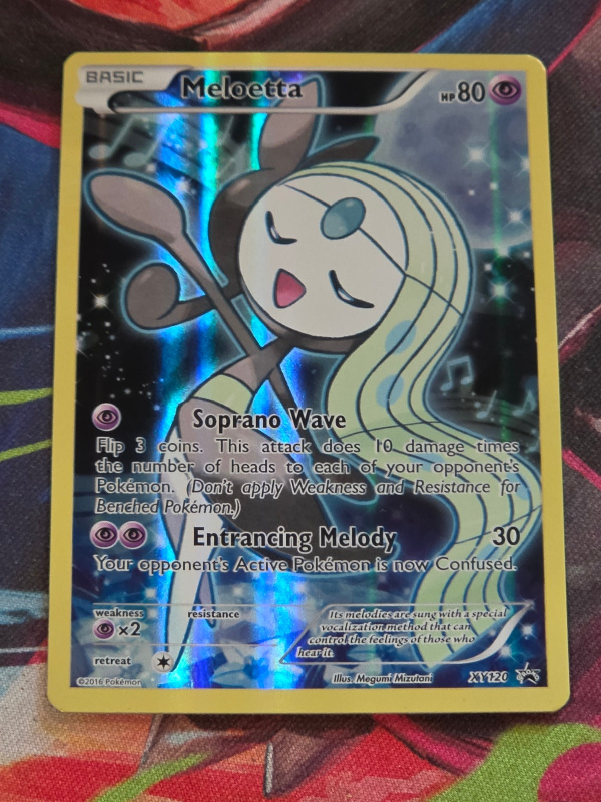 Meloetta Promo XY Promos XY120 NM-/LP+ Pokemon