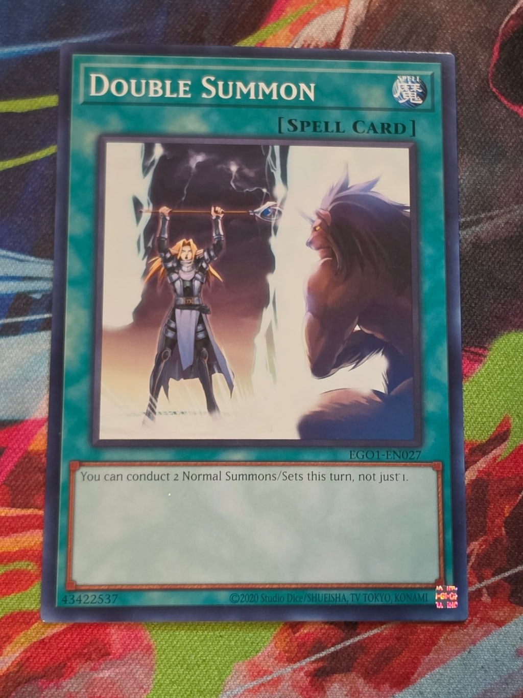 Double Summon Common Egyptian God Deck: Obelisk the Tormentor EGO1-EN027 LP