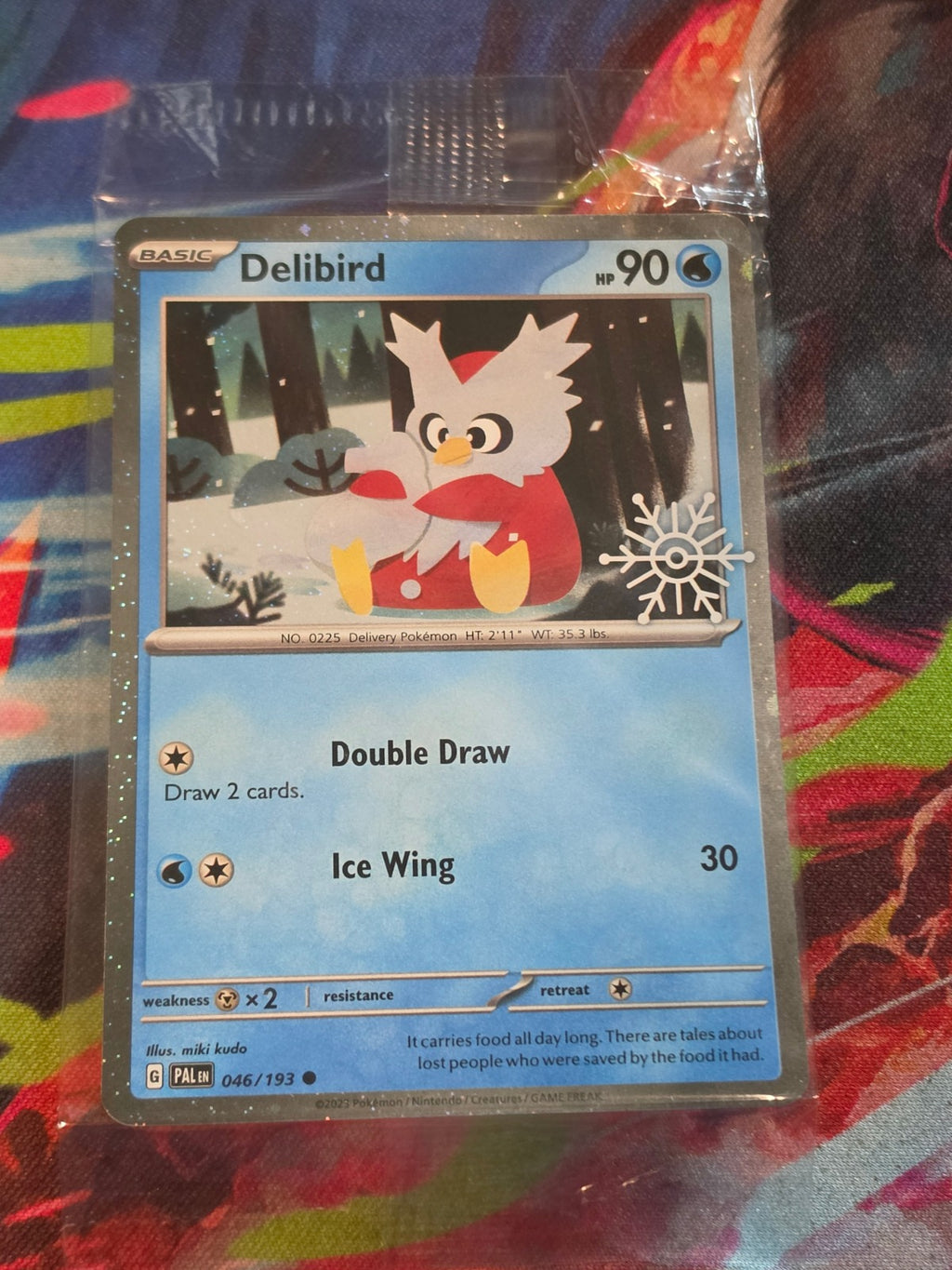 Delibird (Holiday Calendar) Common Miscellaneous Cards & Products 046/193 NM SEALED Pokemon