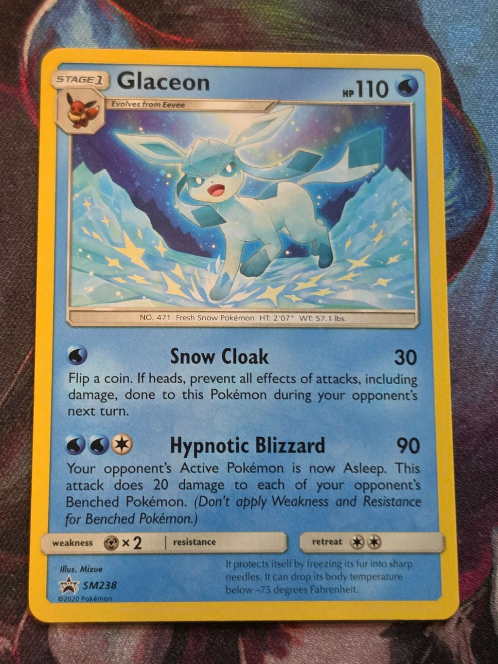 Glaceon Promo SM Promos SM238 NM Pokemon
