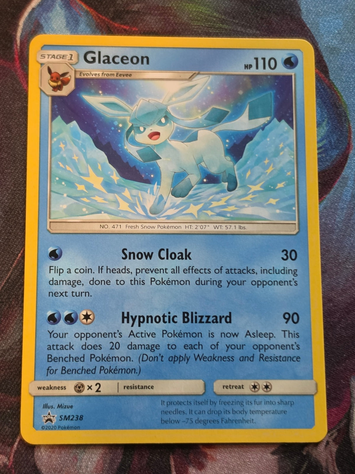 Glaceon Promo SM Promos SM238 NM Pokemon