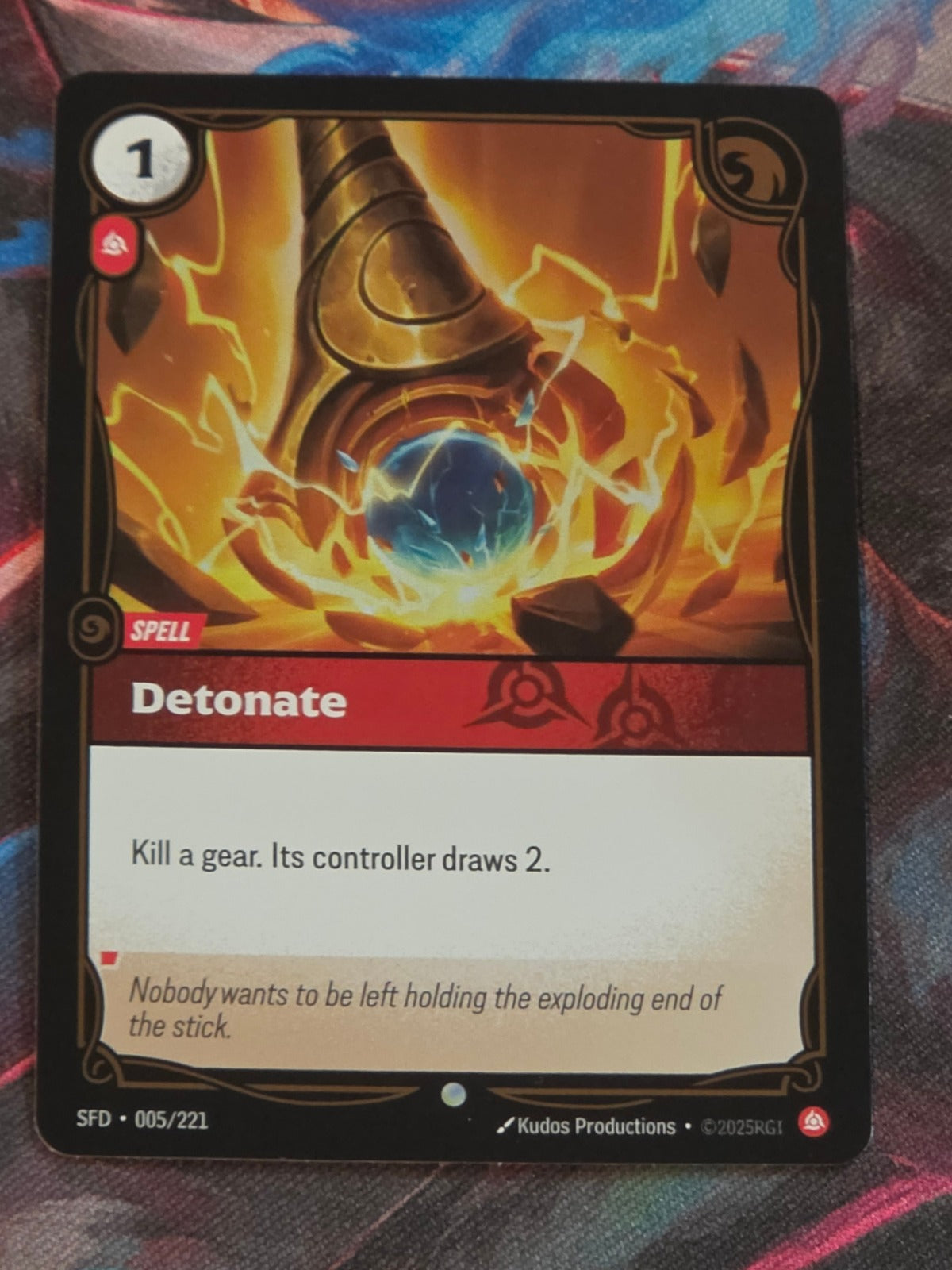 Detonate - 005/221 - Spiritforged - Common - NM