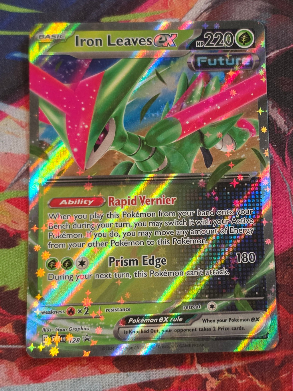Iron Leaves ex - 128 - SV: Scarlet & Violet Promo Cards - Promo - LP Pokemon