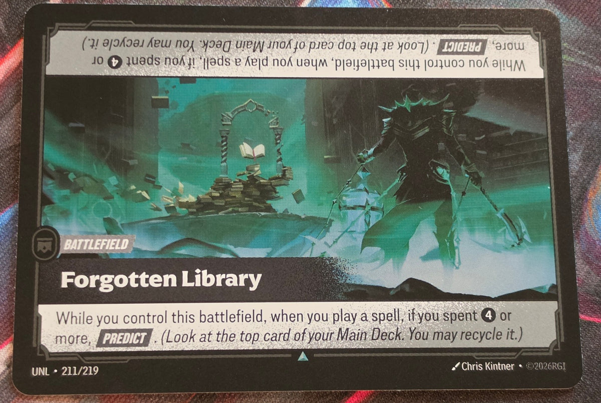 Forgotten Library - 211/219 - Unleashed - Uncommon - NM