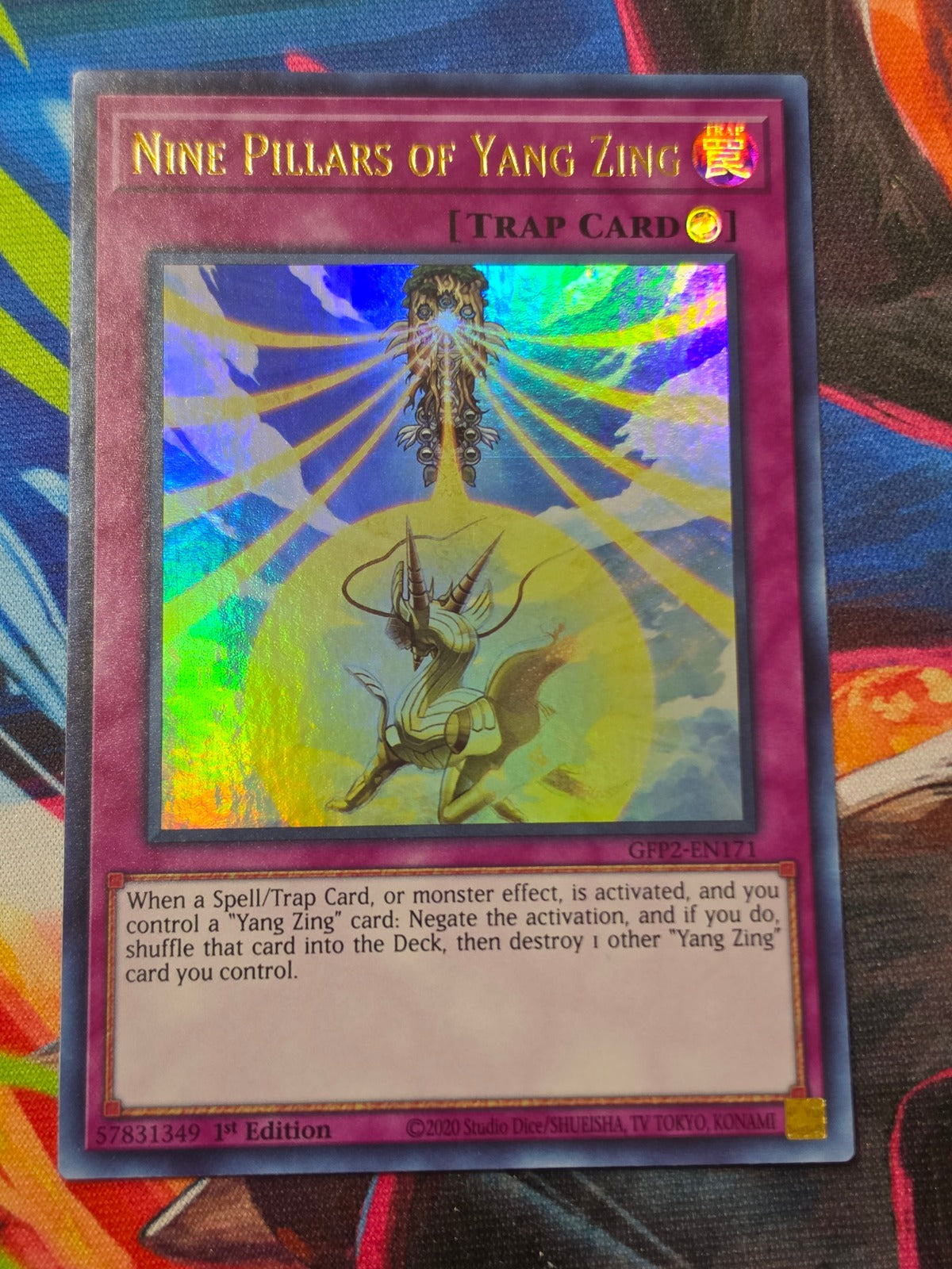 Nine Pillars of Yang Zing Ultra Rare Ghosts From the Past: The 2nd Haunting GFP2-EN171 LP