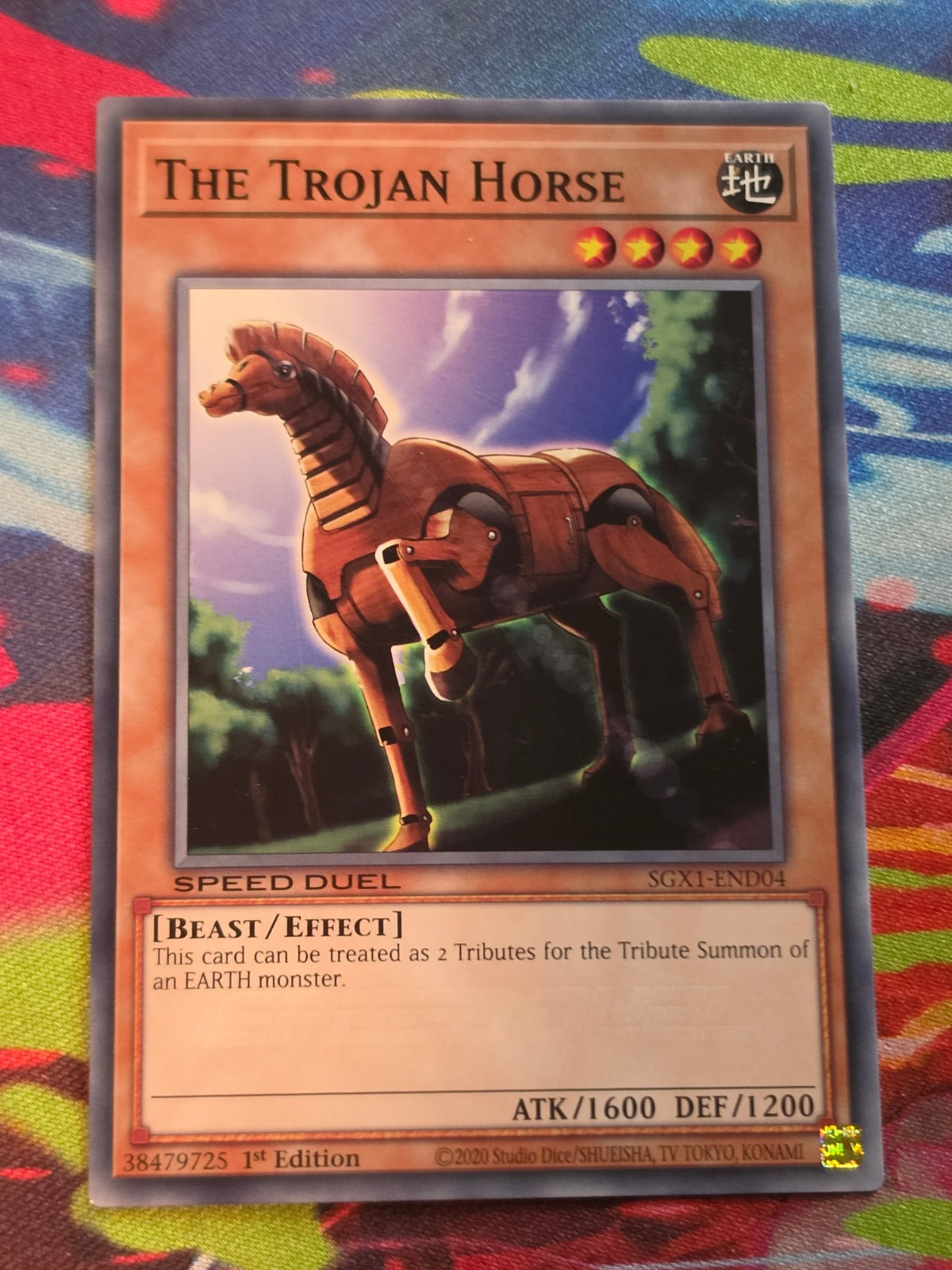 The Trojan Horse Common Speed Duel GX: Duel Academy Box SGX1-END04 1st Edition LP Yu-Gi-Oh!