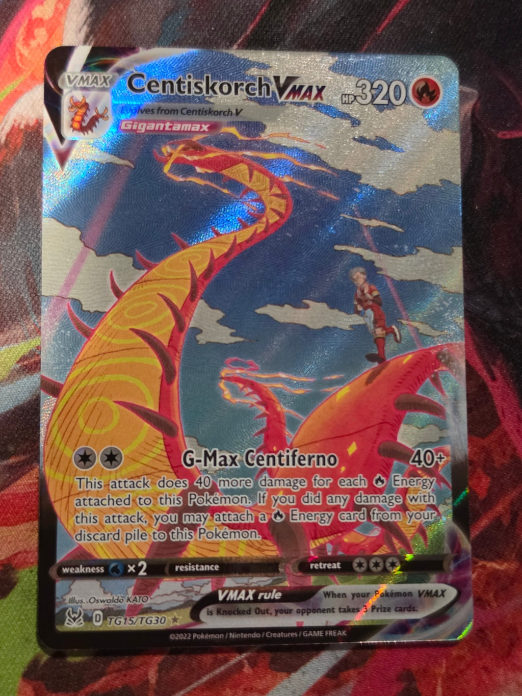 Centiskorch VMAX Ultra Rare Lost Origin Trainer Gallery TG15/TG30 NM Pokemon