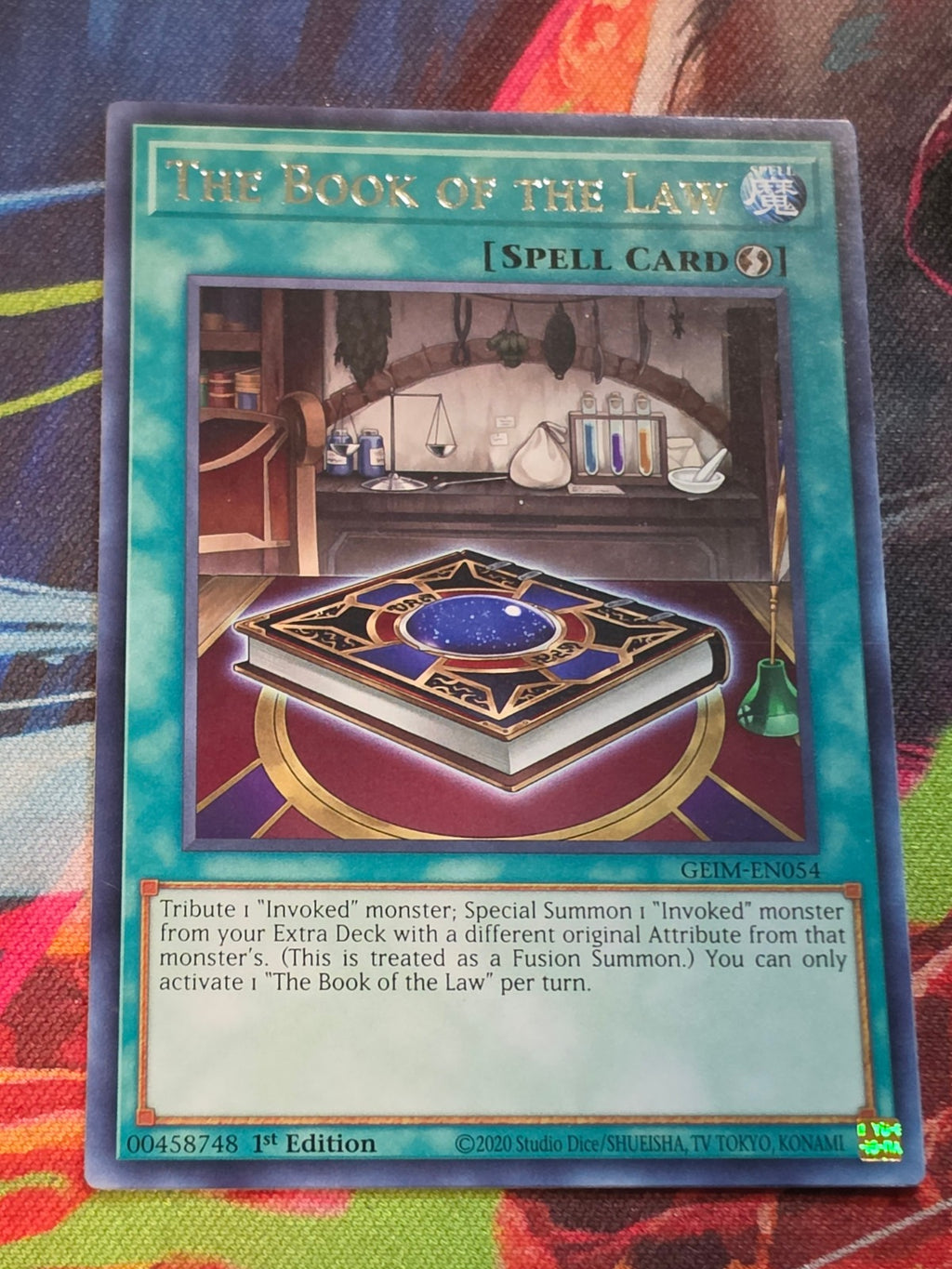 The Book of the Law Rare Genesis Impact GEIM-EN054 LP