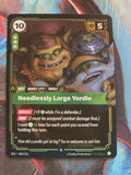 Needlessly Large Yordle - 055/221 - Spiritforged - Rare - NM
