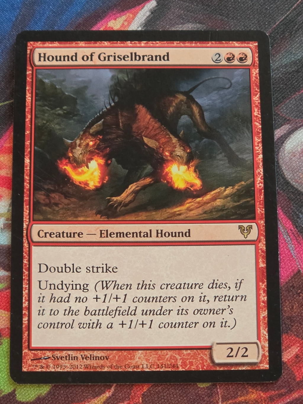 Hound of Griselbrand - 141 - Avacyn Restored - Rare - LP - MTG
