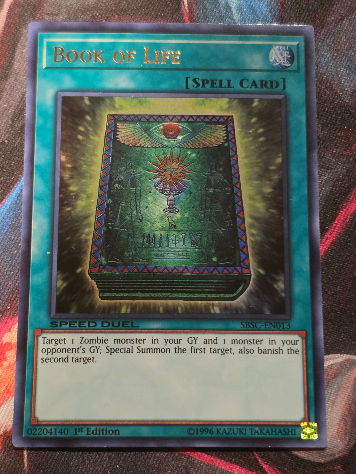 Book of Life Ultra Rare Speed Duel: Scars of Battle SBSC-EN013 LP