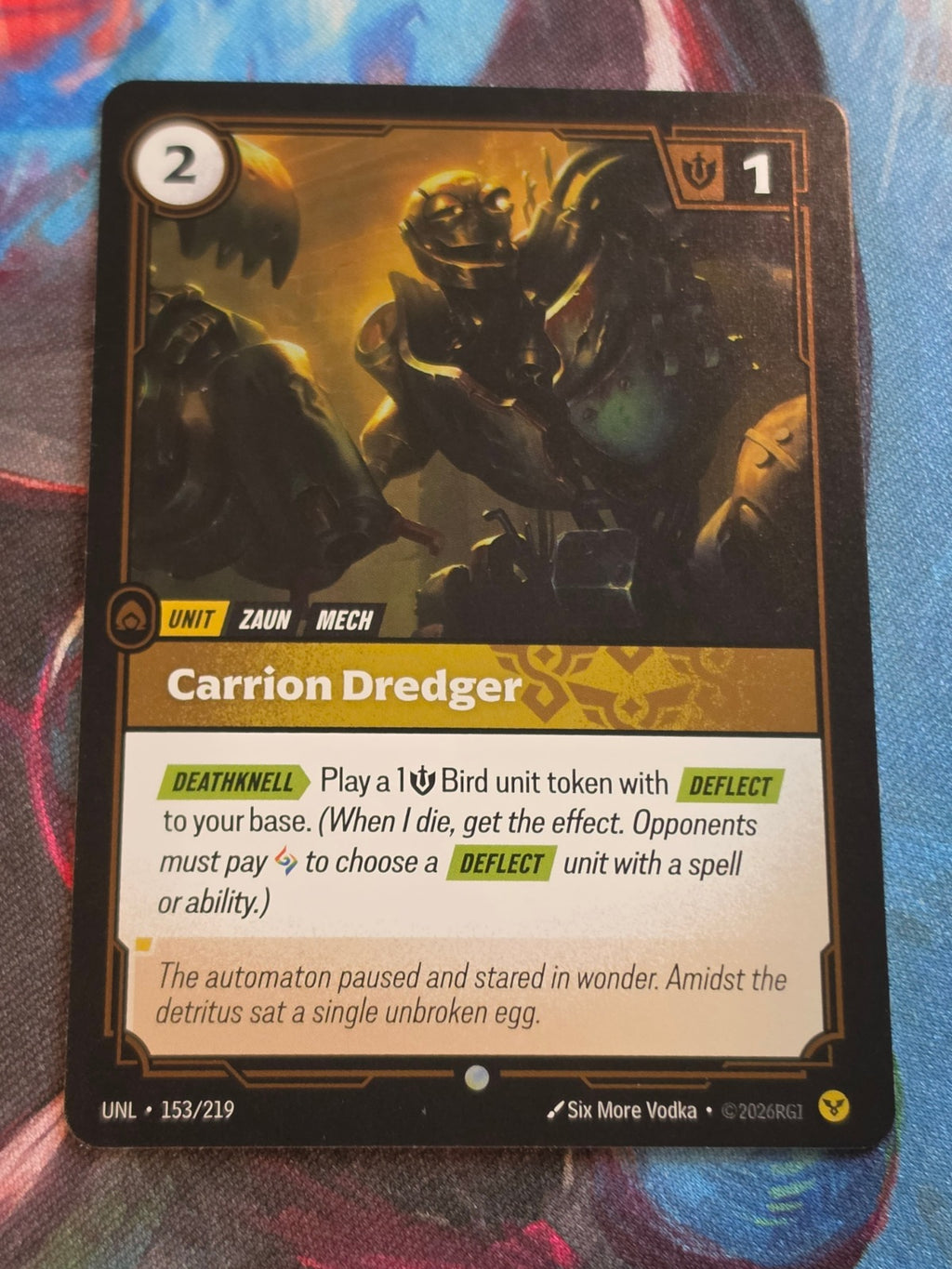 Carrion Dredger - 153/219 - Unleashed - Common - NM