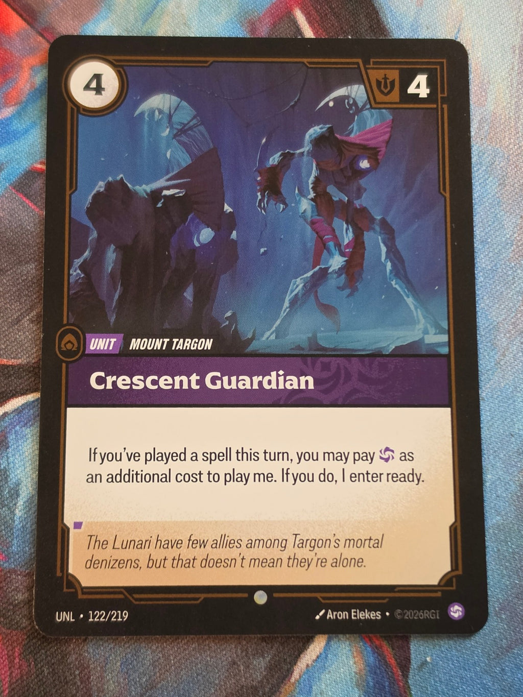 Crescent Guardian - 122/219 - Unleashed - Common - NM