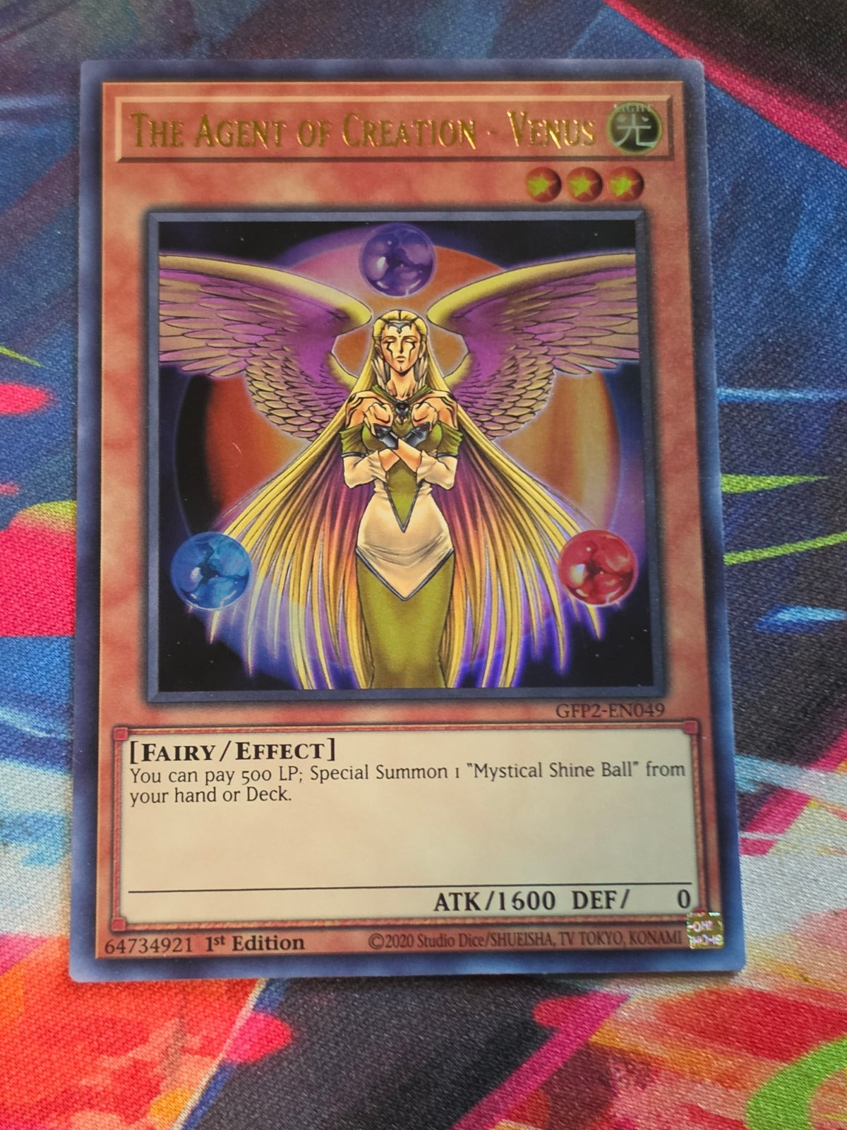 The Agent of Creation - Venus Ultra Rare Ghosts From the Past: The 2nd Haunting GFP2-EN049 LP