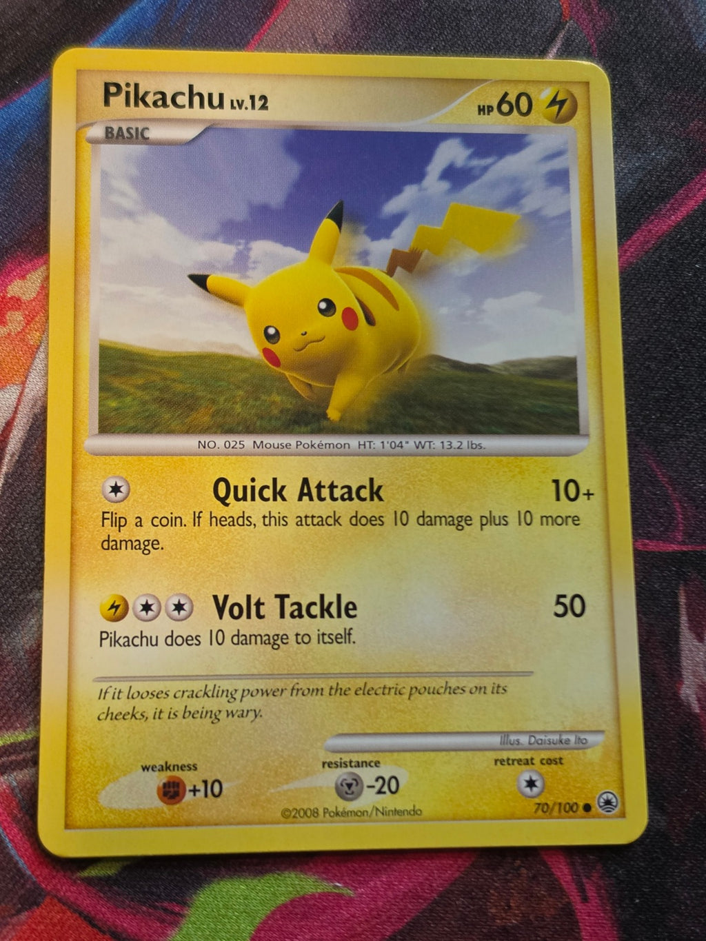 Pikachu Common Majestic Dawn 70/100 LP Pokemon