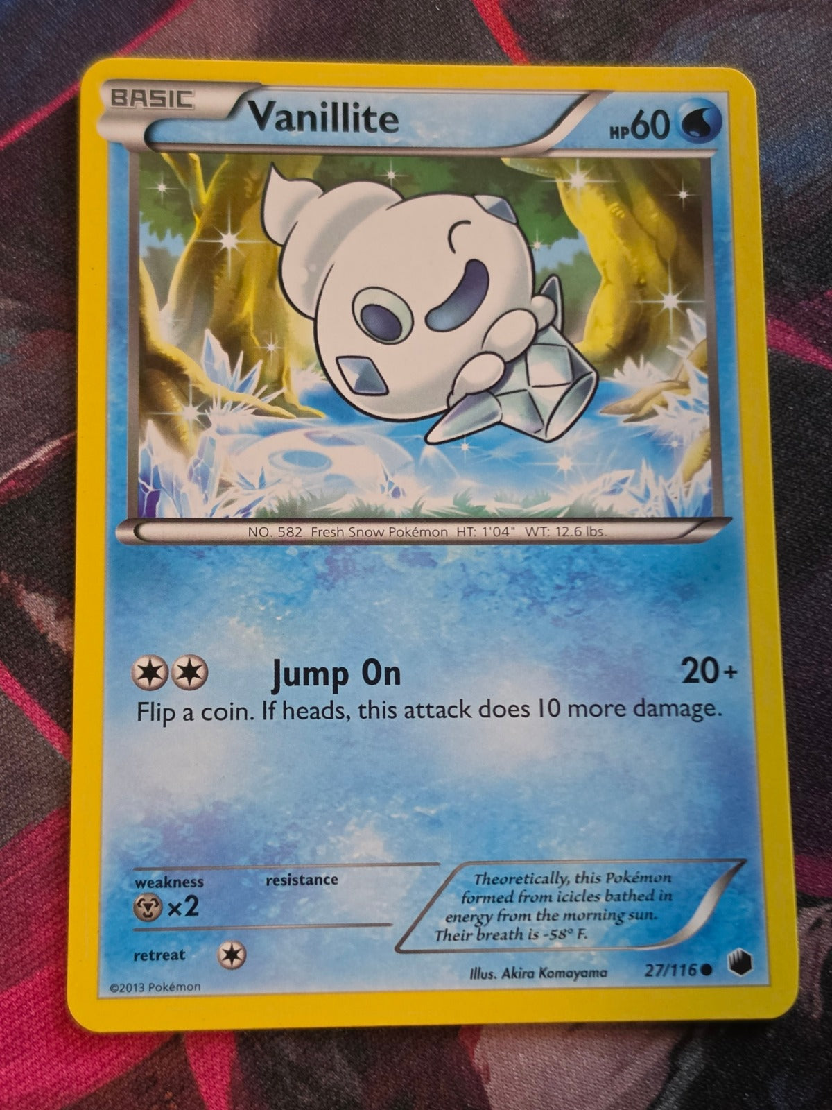 Vanillite - 27/116 - Plasma Freeze - Common - LP - Pokemon
