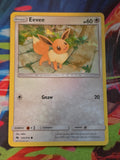 Eevee (Let's Play, Eevee!) (Cracked Ice Holo) Common Deck Exclusives 155/214 NM Pokemon