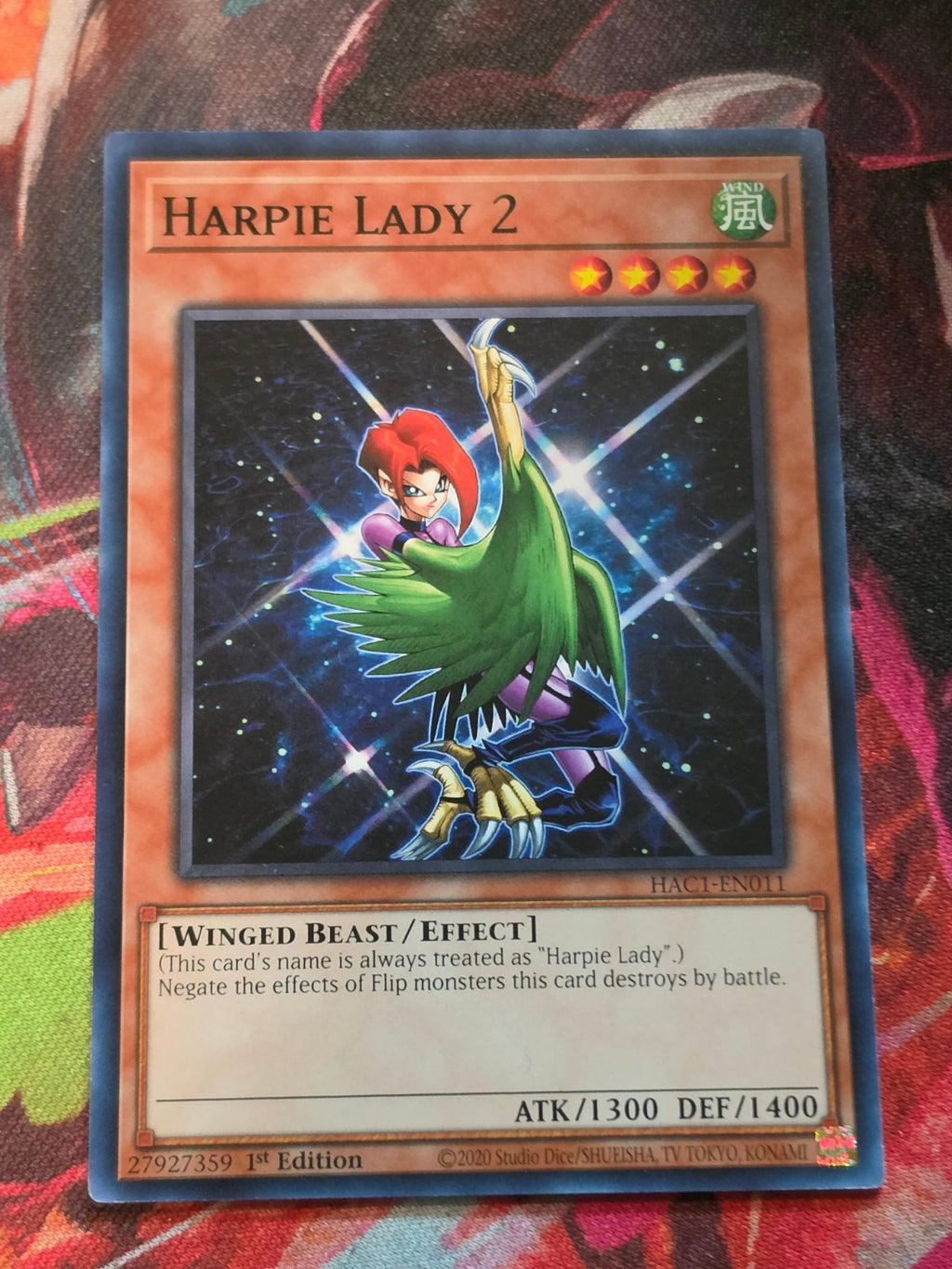 Harpie Lady 2 Common Hidden Arsenal: Chapter 1 HAC1-EN011 LP