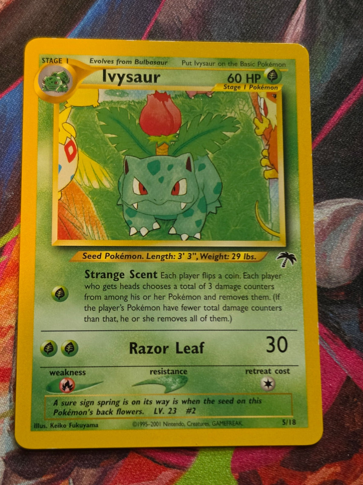 Ivysaur Promo Southern Islands 05/18 NM-/LP+ Pokemon