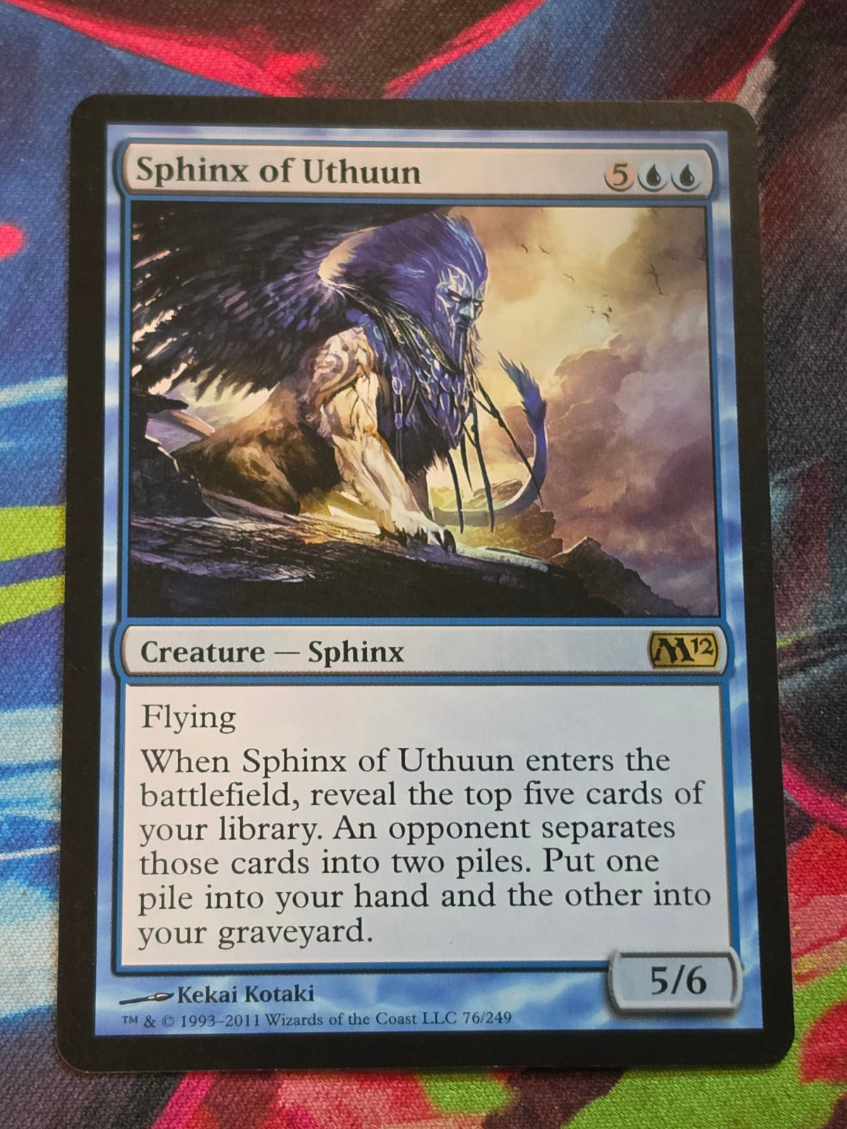 Sphinx of Uthuun #76 Magic 2012 (M12) Rare LP MTG