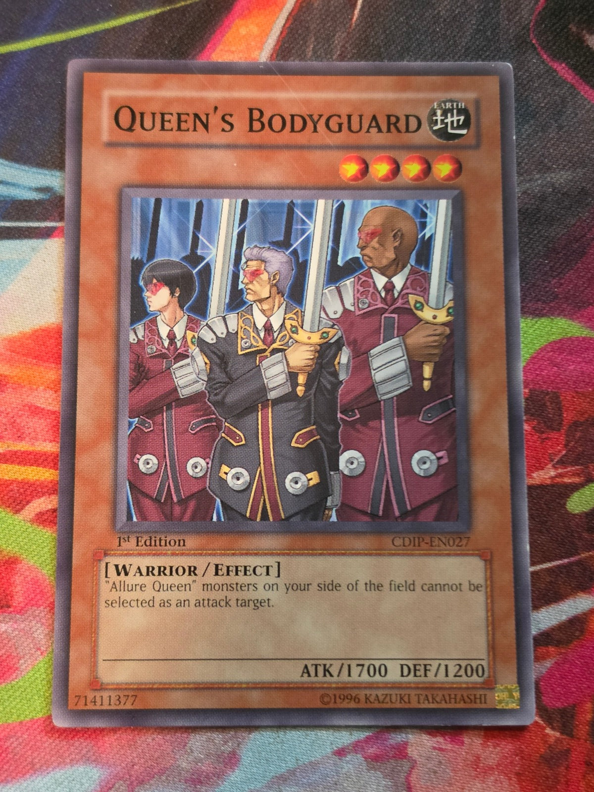 Queen's Bodyguard Common Cyberdark Impact CDIP-EN027 LP