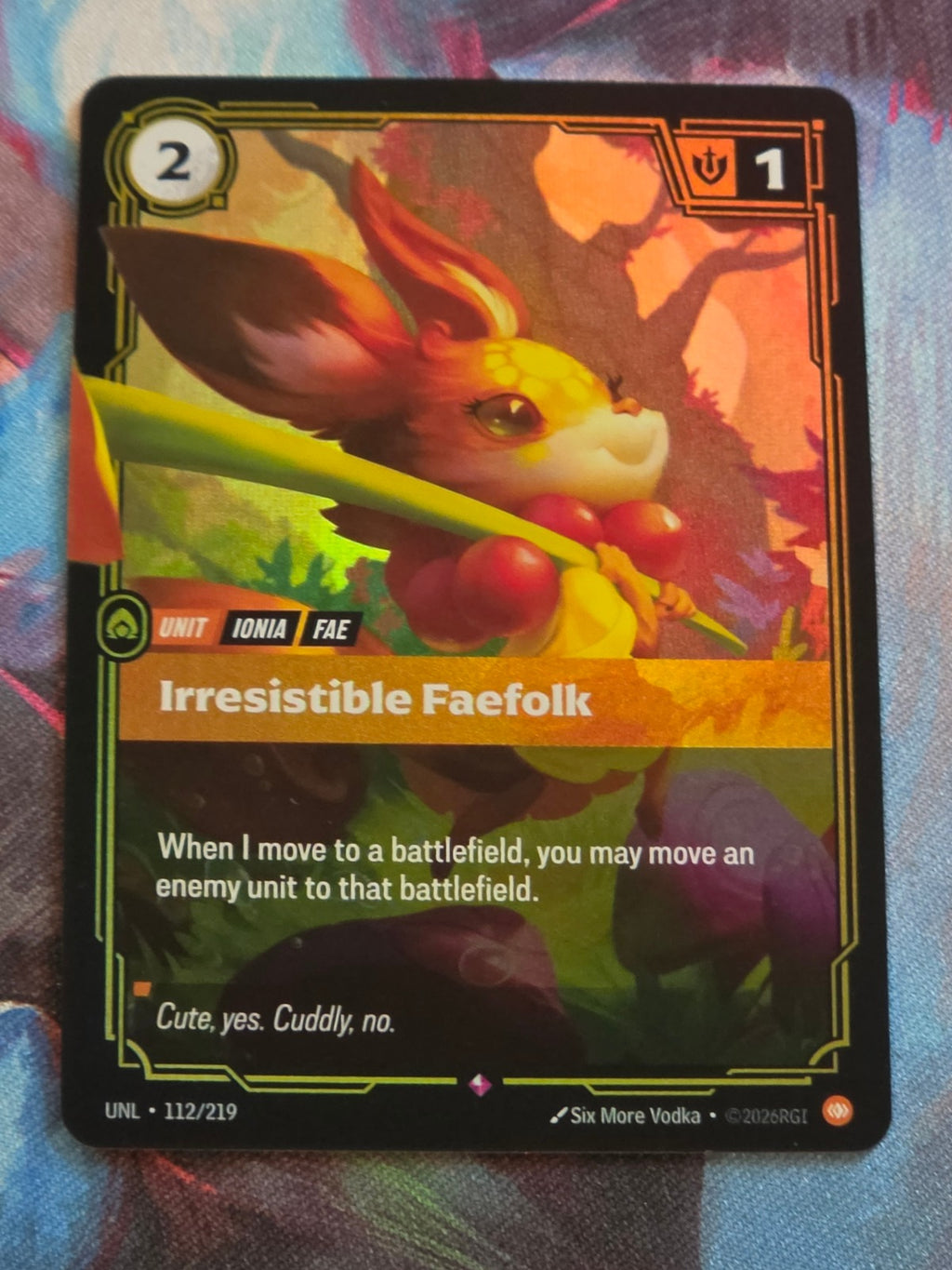 Irresistible Faefolk - 112/219 - Unleashed - Rare - NM