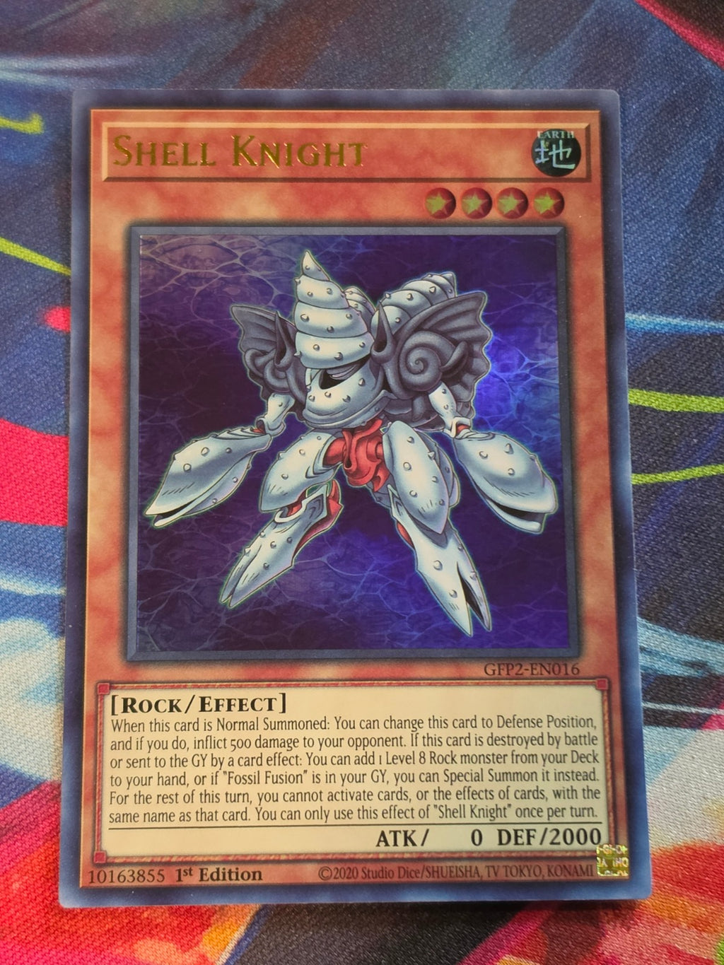 Shell Knight Ultra Rare Ghosts From the Past: The 2nd Haunting GFP2-EN016 1st Edition LP Yu-Gi-Oh!