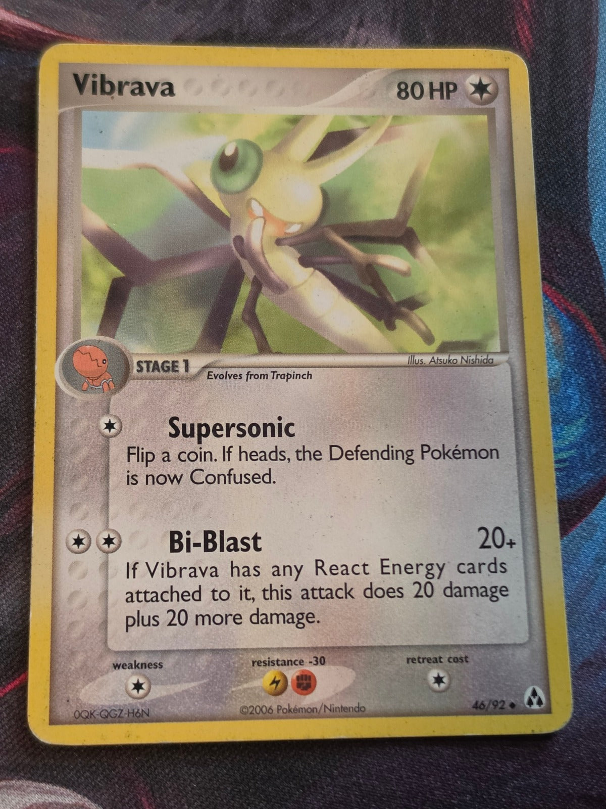 Vibrava - 46/92 - EX Legend Maker - Uncommon - MP - Pokemon