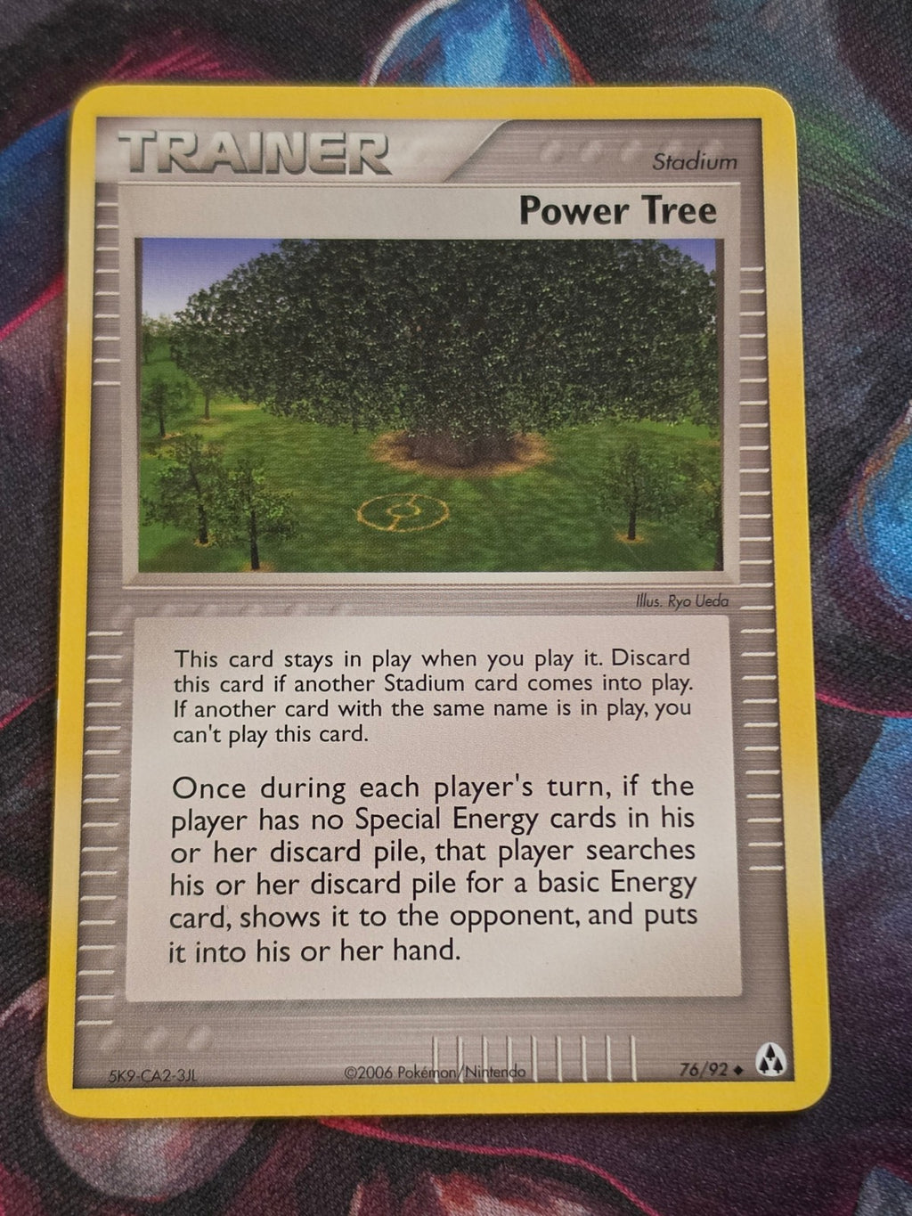 Power Tree - 76/92 - EX Legend Maker - Uncommon - LP - Pokemon