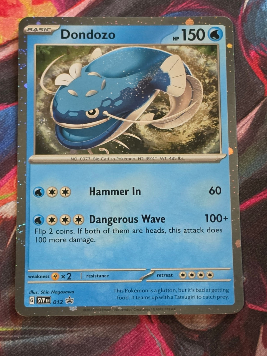 Dondozo - 012 - SV: Scarlet & Violet Promo Cards - Promo - NM Pokemon