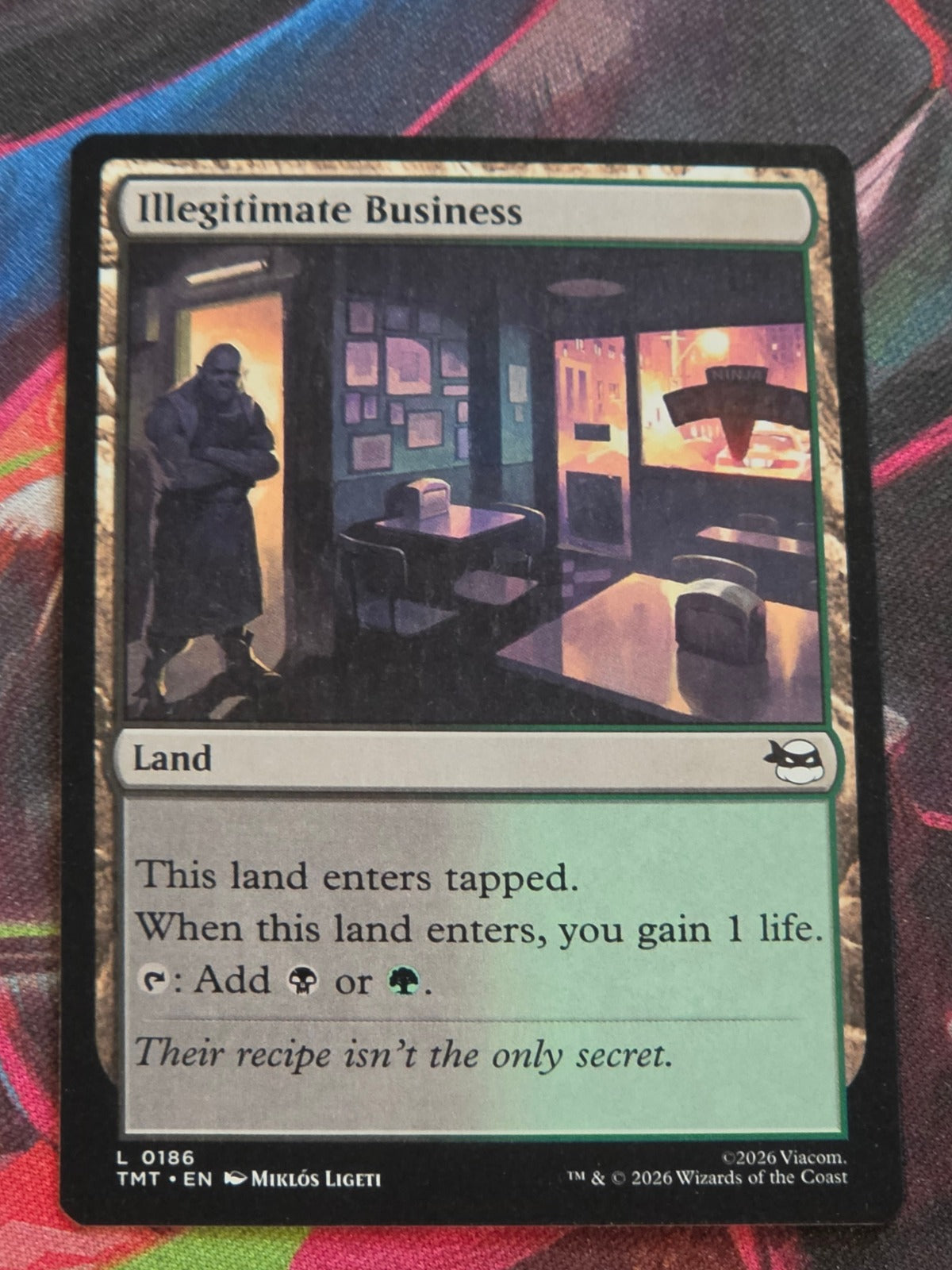 Illegitimate Business - 186 - Teenage Mutant Ninja Turtles - L - NM MTG