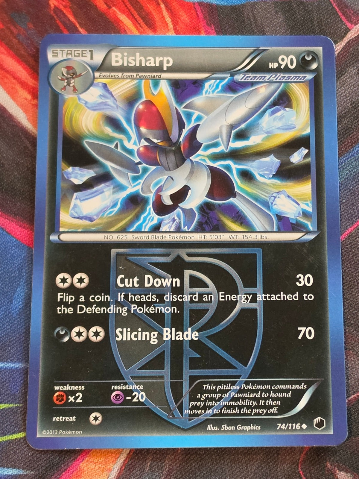 Bisharp (Team Plasma) (74) - 74/116 - Plasma Freeze - Uncommon - LP+ - Pokemon
