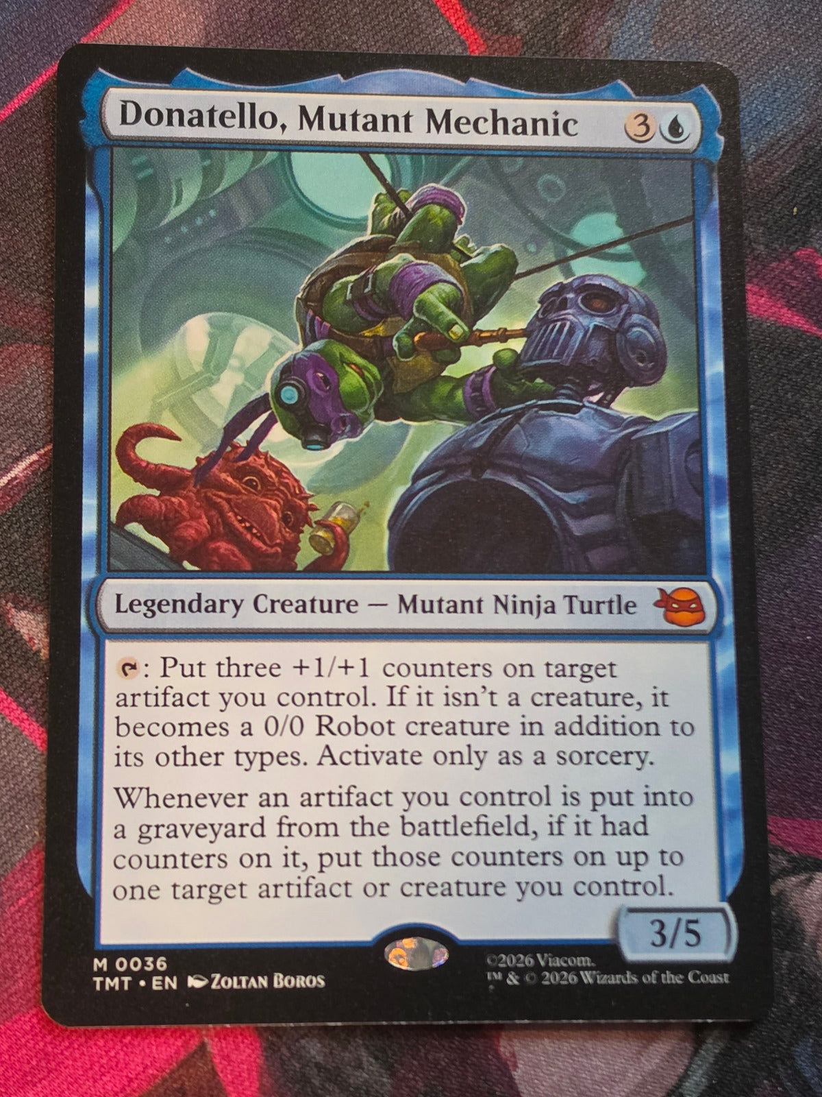 Donatello, Mutant Mechanic - 36 - Teenage Mutant Ninja Turtles - M - NM MTG