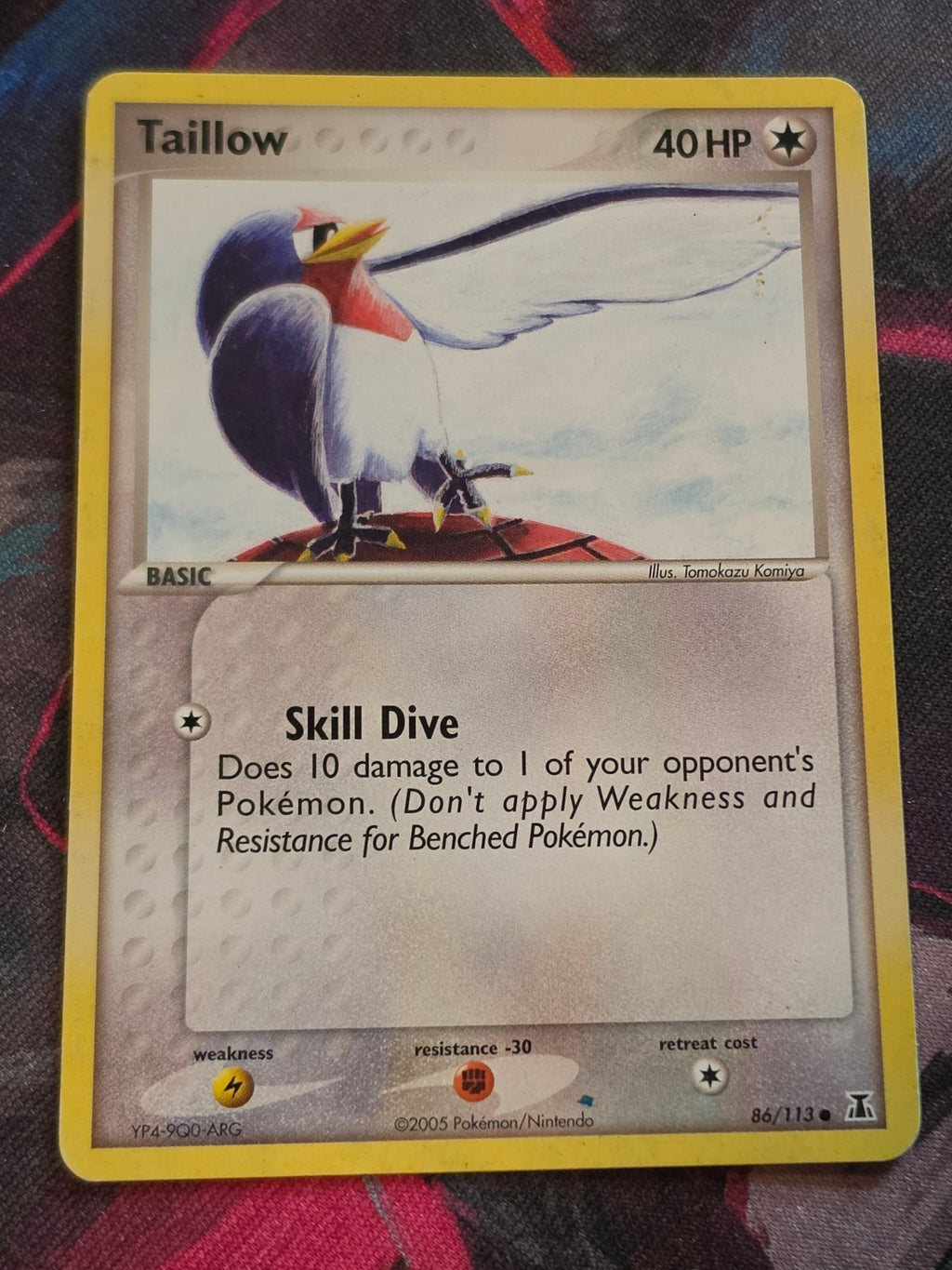 Taillow - 86/113 - EX Delta Species - Common - MP - Pokemon