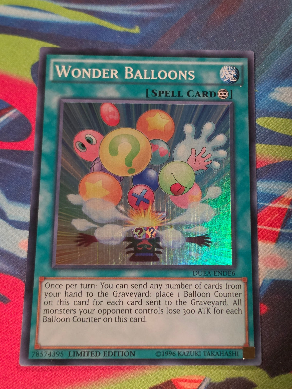 Wonder Balloons Super Rare Duelist Alliance: Deluxe Edition DUEA-ENDE6 LP