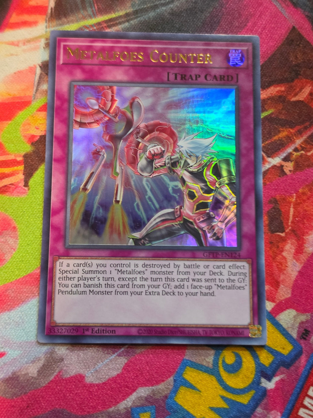 Metalfoes Counter Ultra Rare Ghosts From the Past GFTP-EN124 1st Edition NM Yu-Gi-Oh!