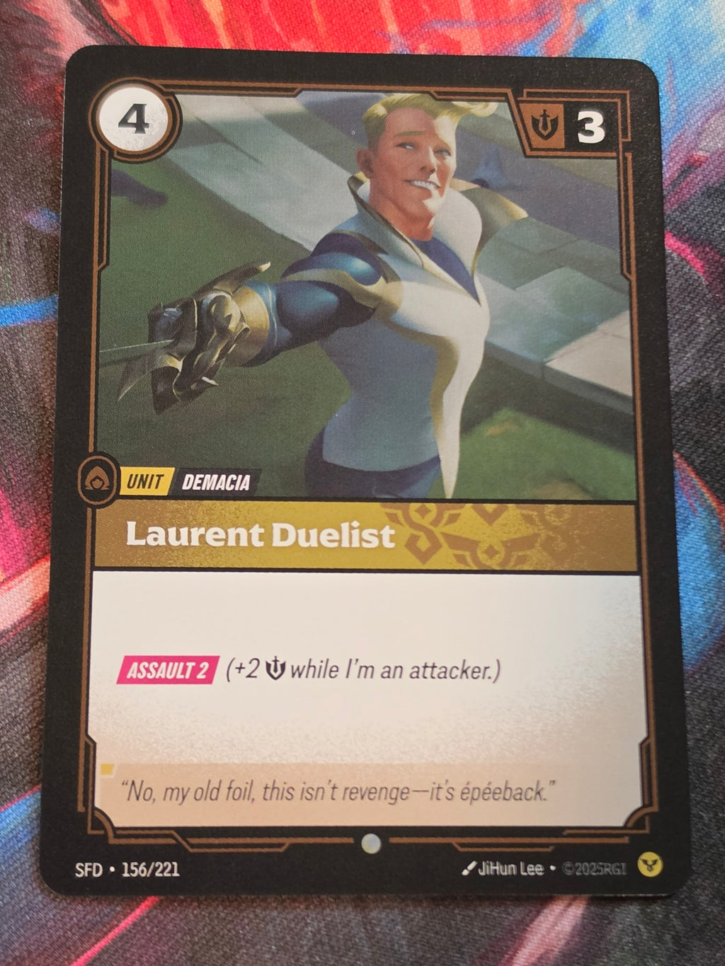 Laurent Duelist - 156/221 - Spiritforged - Common - NM