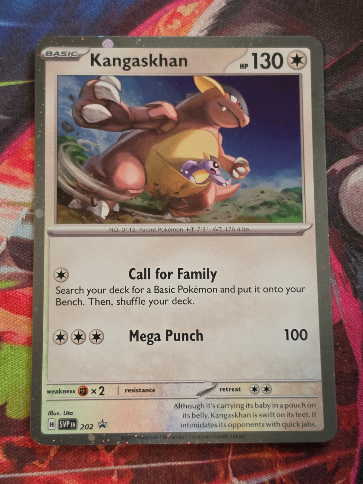 Kangaskhan (Cosmos Holo) - 202 - SV: Scarlet & Violet Promo Cards - Holo Rare - NM Pokemon