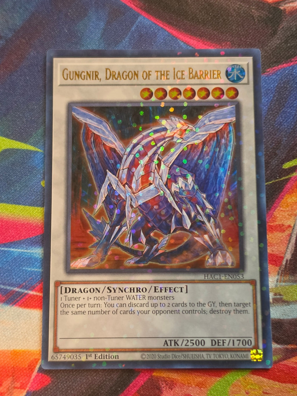 Gungnir, Dragon of the Ice Barrier (Duel Terminal) Duel Terminal Technology Ultra Rare Hidden Arsenal: Chapter 1 HAC1-EN053 LP